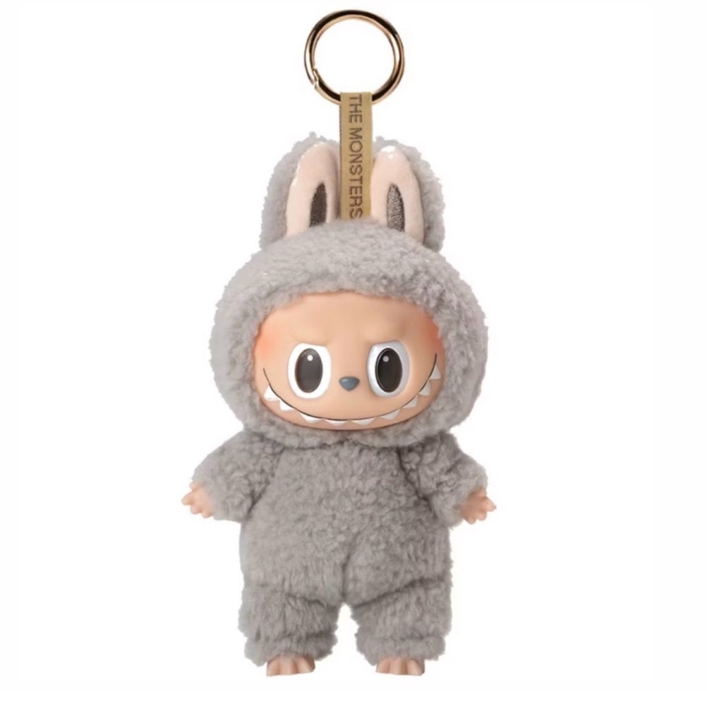 Exciting Macaron Sesame Bean Labubu authentic Vinyl Face Toy